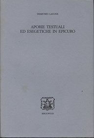 Aporie testuali ed esegetiche in Epicuro: (PHerc. 1012) (Scuola di Epicuro) (Greek Edition)