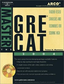 Master the GRE CAT, 2004/e w/CDROM