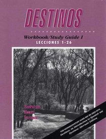 Destinos: Workbook/Study Guide 1