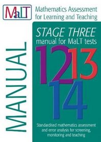 Malt Stage Three Malt 1214 Specimen Set (Mathematics Assessment for Lea)