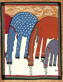 Wire-O Nepalese Folk Art Camels Lined