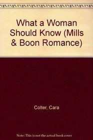 What a Woman Should Know (Romance)