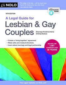 Legal Guide for Lesbian & Gay Couples, A (Legal Guide for Lesbian and Gay Couples)