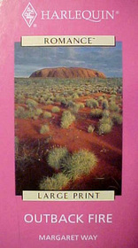 Outback Fire (Large Print)