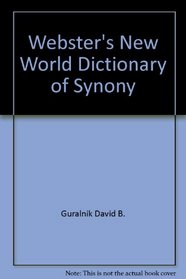 Webster's New World Dictionary of Synony
