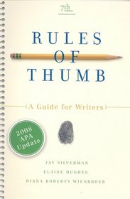 Rules of Thumb, APA Update Edition