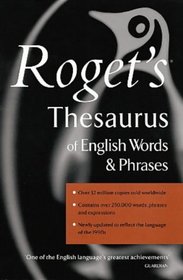 Thesaurus of English Words and Phrases (Penguin Reference Books)