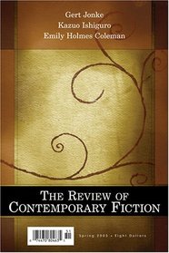 Review of Contemporary Fiction (Review of Contemporary Fiction)