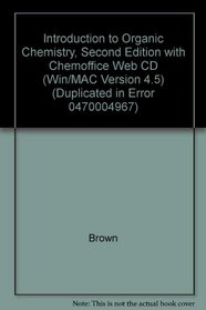 Introduction to Organic Chemistry, Second Edition with Chemoffice Web CD (Win/MAC Version 4.5) (Duplicated in Error 0470004967)