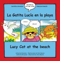 Lucy the Cat at the Beach: La Gatita Lucia en la playa (Bilingual Picture Strip Books)