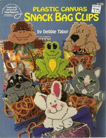 Plastic Canvas Snack Bag Clips