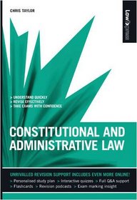 Constitutional and Administrative Law in the Uk (Law Express)