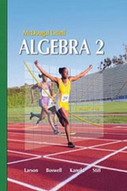 McDougal Littell Algebra 2 Chapter 5 Resource Book