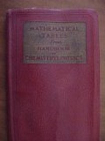 Mathematical Tables from Handbook of Chemistry & Physics