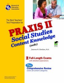 Praxis II Social Studies: Content Knowledge (0081) (Test Preps)