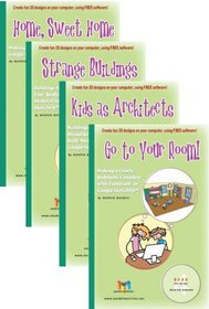 ModelMetricks Basics Series (For the Mac): 4 Book Set of SketchUp Design Books for Kids