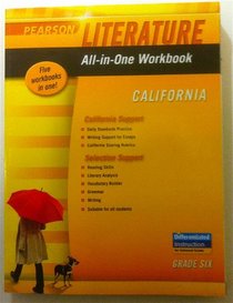 All-in-One Workbook, California (Pearson Literature)