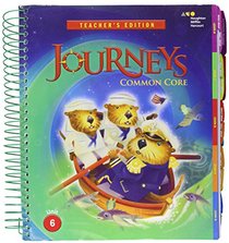 Journeys: Teacher's Edition Volume 6 Grade 1 2014