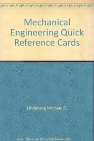 Mechanical Engineering Quick Reference Cards