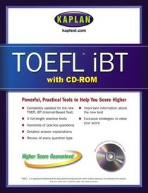 TOEFL iBT with CD-ROM (Kaplan Toefl Cbt)