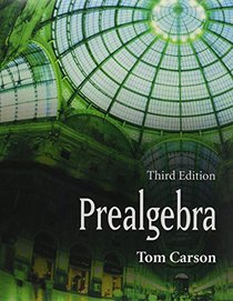 Prealgebra A La Carte Plus (3rd Edition)