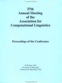 Computational Linguistics Proceedings 99