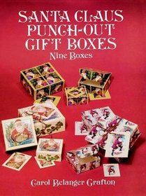 Santa Claus Punch-Out Gift Boxes : Nine Boxes