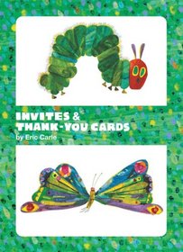 Eric Carle Caterpillar & Butterfly Invite and Thank You Cards (Eric Carle)