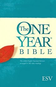 ESV One Year Bible, Hardcover, Black Letter Text