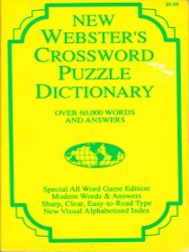 New Webster's Crossword Puzzle Dictionary