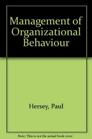 Management of Organizational Behaviour