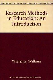 Research methods in education: An introduction