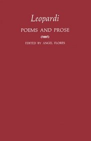 Leopardi : Poems and Prose