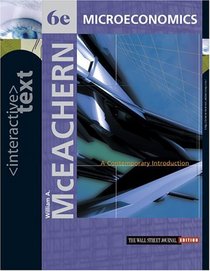 Interactive Text, Microeconomics: A Contemporary Introduction with Access Card and InfoTrac College Edition