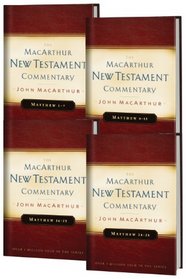 Matthew 4 Volume Set - NT Commentary (Macarthur New Testament Commentary Serie)