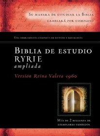 Biblia de estudio Ryrie ampliada (Spanish Edition)