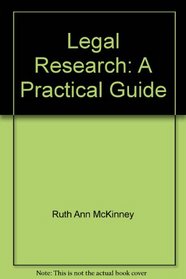 Legal Research: A Practical Guide