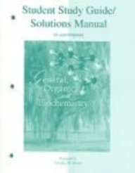 Student Study Guide and Solutions Manual to accompany General, Organic, and Biochemistry