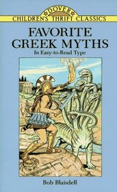 Favorite Greek Myths (Dover Children's Thrift Classics)