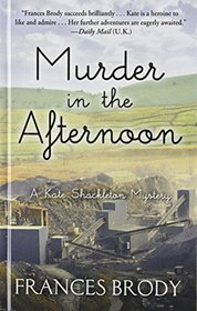 Murder in the Afternoon (Thorndike Press Large Print Mystery Series)