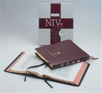 NIV Wide-Margin Burgundy bonded NIVWM202