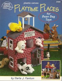 Playtime Places for Bean Bag Toys - Plastic Canvas