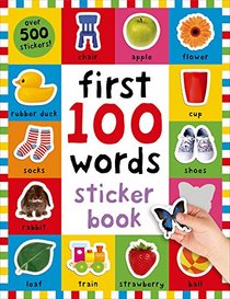 Play and Learn: First 100 Words Sticker Book