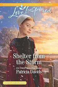 Shelter from the Storm (North Country Amish, Bk 2) (Love Inspired, No 1231) (Large Print)