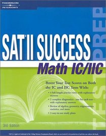 SAT II Success MATH 1C and 2C, 3rd ed (Master the Sat Subject Tests. Math Levels I and II)