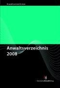 Anwaltsverzeichnis 2008