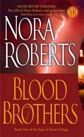 Blood Brothers(Sign of Seven, Bk 1) (Large Print)