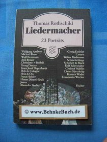 Liedermacher: 23 Portrats (German Edition)