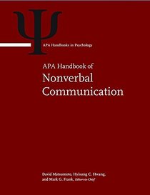 APA Handbook of Nonverbal Communication (APA Handbooks in Psychology)