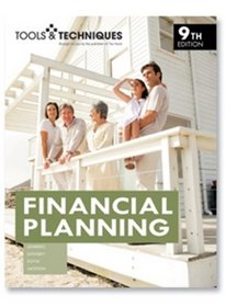 Tools & Techniques of Financial Planning (Tools and Techniques of Financial Planning)